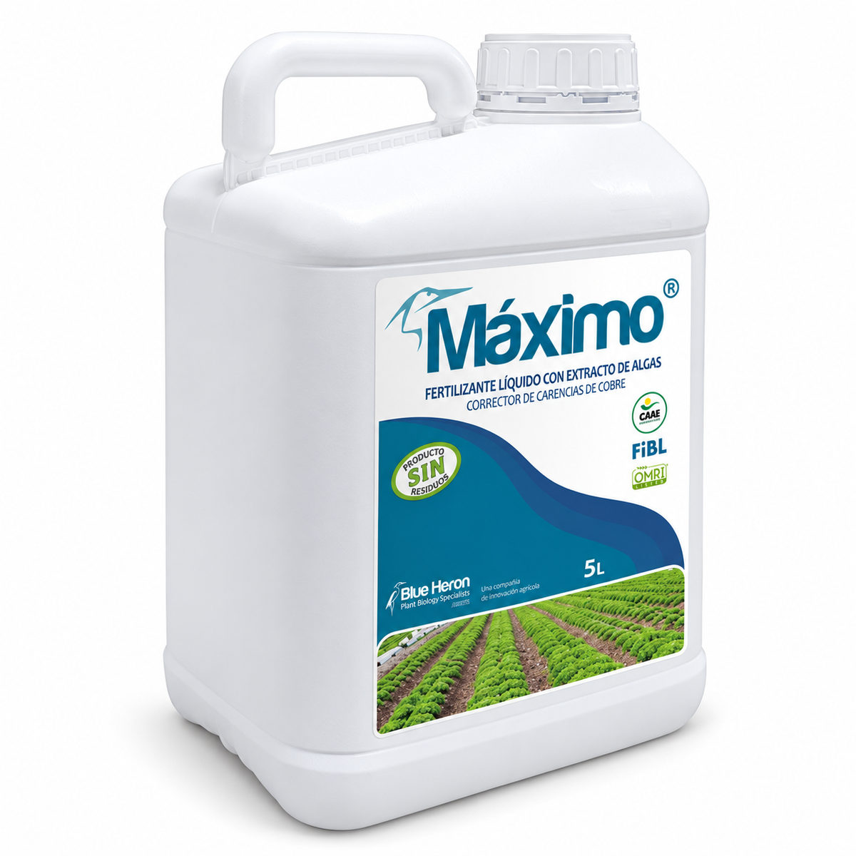 MAXIMO — Fertilizante con cobre y complejantes