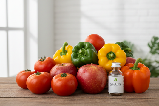 frutos con buen aspecto debido a un buen nivel de calcio