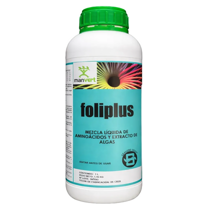 Manvert FOLIPLUS - Bioestimulante Orgánico Completo