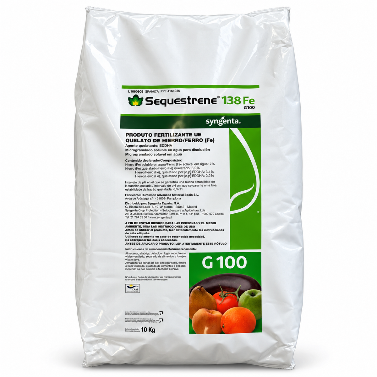 Sequestrene 138 Fe G100 10 kilo container