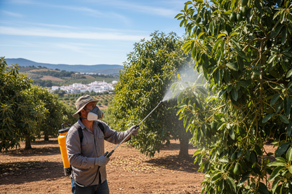 Aplicación de LETBIO en aguacates