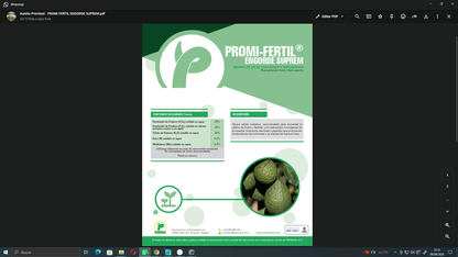 PROMI-FERTIL® ENGORDE SUPREM | Abono PK 25-32 con Boro y Molibdeno