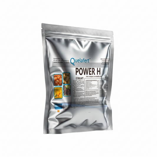 QUELAFERT POWER-H - Quelatos Ca-Zn-Mn + Aminoácidos | Engorde y Calibre Superior de Frutos